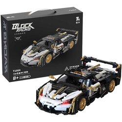 Kockice za slaganje sportskog automobila sa 242 elementa - crno/sivi Cene
