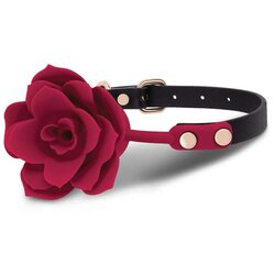 Secret Kisses Rosegasm Bloom Silicone Gag Red Cene