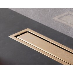 Peštan tuš kanalica confluo 13100053 line 650 gold Cene