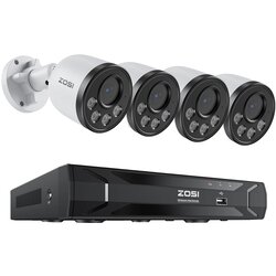 Oem CCTV varnostni sistem s kamero, 4MP ločljivost, 8-kanalni NVR, vgrajen mikrofon -8CH NVR 4Kamer -2T, (5000137529) Cene