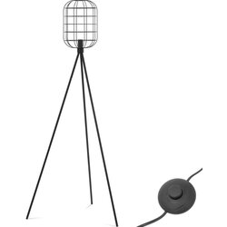 UNIPRODO Stoječa svetilka z mrežastim senčnikom E27, 163 cm, (21101635) Cene