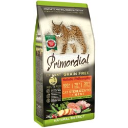 PRIMORDIAL Suva hrana za mačke Adult Neutered, Losos i prepelica, 6 kg Cene