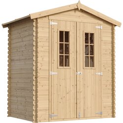 Timbela Lesena vrtna lopa - 136x196xH218 cm/1,98 m2 - Vrtna hiša brez podov - M367C, (21823629) Cene