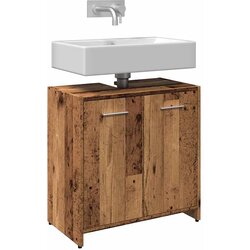 vidaXL kupaonski ormarić za umivaonik staro drvo 60x33x60 cm Cijene