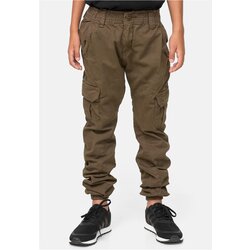 Urban Classics Kids boys' cargo jogging pants olive Cene
