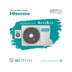 Mono split spoljašnja jedinica Hisense 18000 BTU AUW52U4RS7 Inverter Cene