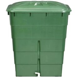 Garantia 501206 Četvrtasta bačva za kišnicu 300 l s poklopcem i slavinom kom. Cene