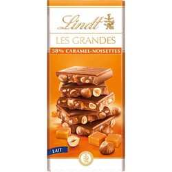 Lindt Čokolada Les Grandes - Caramel Noisette Cene
