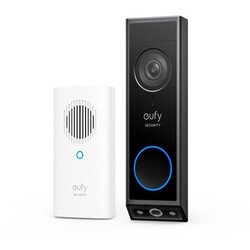 Eufy ANKER Eufy Video Doorbell E340 With Chime - Black Cene