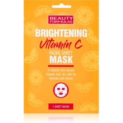 Beauty Formulas Vitamin C revitalizacijska tekstilna maska z vitaminom C 1 kos Cene