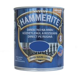 HAMMERITE Lak za kovino Hammerite Sijaj (750 ml, temno moder) Cene
