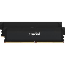 Crucial DRAM Pro OC Overclocking 32GB Kit (2X16GB) DDR5-6400 UDIMM CL38 Black ( CP2K16G64C38U5B ) Cene