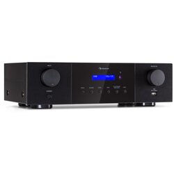 Auna AMP-4000 DAB, Hifi stereo ojačevalnik, radio DAB+, USB, daljinski upravljalnik, LED zaslon