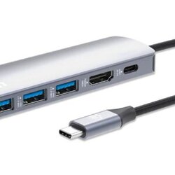 Docking MANHATTAN USB-C PD 6-in-1 4K Cene