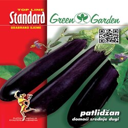 Green Garden Sjeme povrća PATLIDŽAN DOMAĆI SREDNJE DUGI Cene
