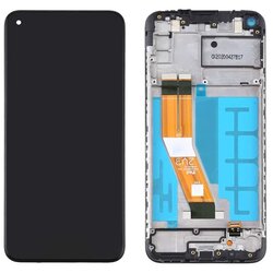 SAMURAI Steklo in LCD zaslon za Samsung Galaxy A11 / SM-A115, originalno (OEM), črno Cene