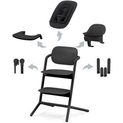 Cybex Gold® otroški stolček lemo™ set 4v1 stunning black Cene