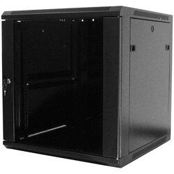 LAN-TEC WM.6404.901 - stenska, zložena, 4U, 600x450, steklena Cene