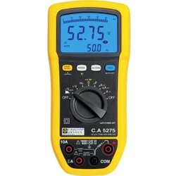 Chauvin Arnoux C.A 5275 ručni multimetar digitalni otporan na prskanje (IP54) CAT III 1000 V, CAT IV 600 V Zaslon (broje Cene