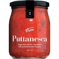 Viani Alimentari Puttanesca Sugo z olivami in kaprami Cene