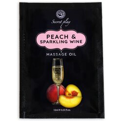SecretPlay Peach & Sparkling Wine Massage Oil Sachet 10ml Cene