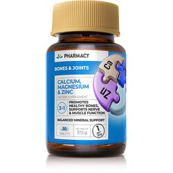PHARMACY Calcium Magnesium Zinc, 30 tbl Cene