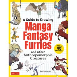 Publishers Group (PGUK) Ryo Sumiyoshi - A Guide to Drawing Manga Fantasy Furries Cene