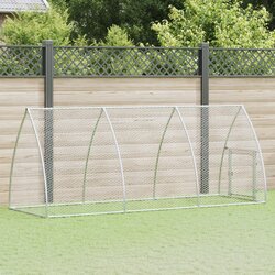 vidaXL Kavez za kokoši srebrni 300 x 105 x 120 cm od pocinčanog čelika Cijene