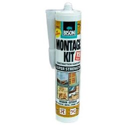 Bison montage kit transparent 310 gr Cene