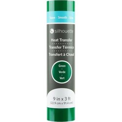 Silhouette Smooth Heat Transfer - 22,9 cm x 0,9 m - Green Cene