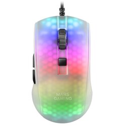 Mars Miška Gaming Mmr Rgb Chroma White, (21222814) Cene