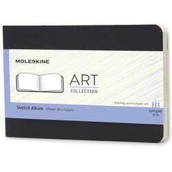 Moleskine Skicirka Art Cahier, črna - brezčrtna Cene