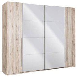 Modern Living Garderobna Omara Match 2, Barva Hrasta, 270 Cm Cene