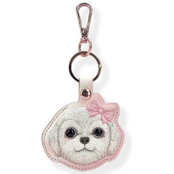 NIMMY Big Eyed Pet 2.0 Futrola/Privjesak za ključeve za AirTag lokator - pink Cene