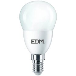 Edm Senčila za svetila in podnožja svetilk Ampoule LED Spherical 7W 3000K Bela Cene