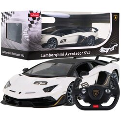 Rastar Licencirani auto na daljinsko upravljanje Lamborghini Aventador SVJ Performance 1:14 RASTAR - bijeli Cene