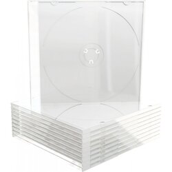 Etui za cd škatla 1/1 slim mediarange prozoren MEDIARANGE Cene
