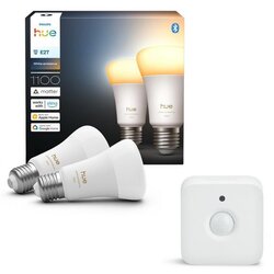  Komplet 2x LED prigušiva sijalica Philips Hue WHITE AMBIANCE E27/8,1W/230V + senzor pokreta Cene