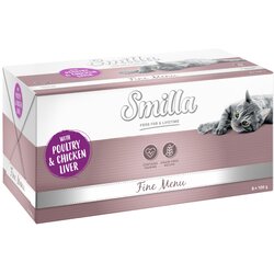 Smilla Fine Menu 8 x 100 g - Perad i pileća jetra Cene