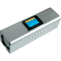 Technaxx MA Display Zvučna stanica MusicMan®-Prijenosni Mini-zvučnik, USB, microSD-utor za karticu, UKW-Radio, srebrna, 3546 Cene