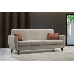 Atelier Del Sofa trosjed, razvlačivi naslon, 207x86x77cm, bež Cijene