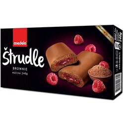 Medela štrudla brownie malina 240g Cene