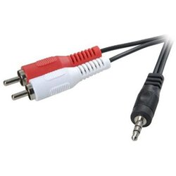 Vivanco Audio kabal 3,5mm to 2xRCA 5m 19720 Cene