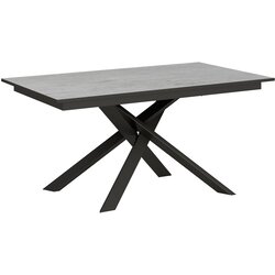 Itamoby   Ganty (90x160/220 cm) - siva/antracit, barva nog: antracit - raztegljiva jedilna miza, (20841804) Cene