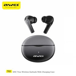 Awei slušalice T62 enc bluetooth bubice crne Cene