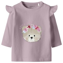 name it majica DR 13249233 NBFRINDY LS TOP D vijolična 68 Cene