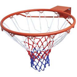 vidaXL Košarkaški Obruč s Narančastom Mrežom 45 cm Cijene