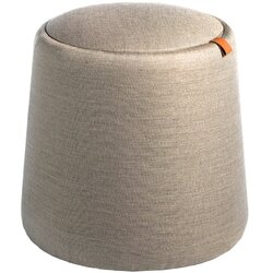 Angel Cerdá Puf oblazinjen s sivo tkanino, (20619529) Cene