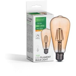 Greentech LED sijalka Filament (E27, 8 W, 720 lm) Cene