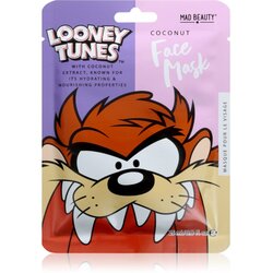 Mad Beauty Looney Tunes Taz vlažilna tekstilna maska z antioksidacijskim učinkom 25 ml Cene
